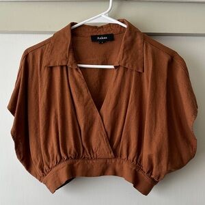 Aakaa Women's Cropped Blouse